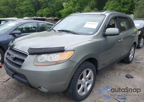 2007 Hyundai Santa Fe Limited/Se from USA, damaged, VIN 5NMSH13E67H107479